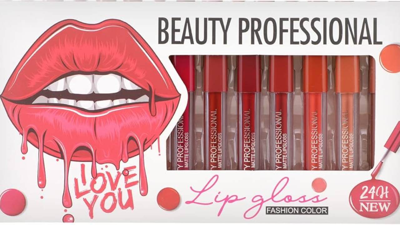 URBAN MAC Liquid Matte Lipstick: 12-Piece Waterproof Set Under Rs 500 on Amazon